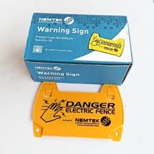 Nemtek Caution Sign