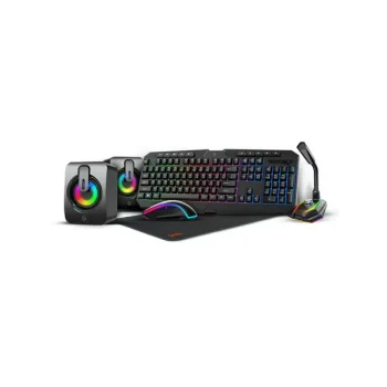 Porodo PDX211-BK Full-Size Mechanical Keyboard (English/Arab). Cable Length 2M