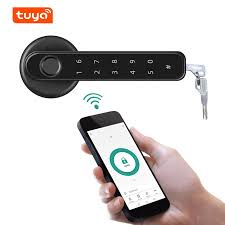 TUYA Smart mini handle Fingerprint door lock(bluetooth) Brands: Tuya
