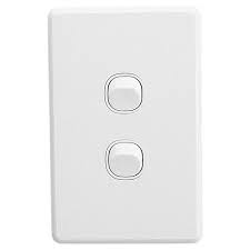 CLipsal 2gang Switch