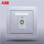 ABB TV Socket (round button)