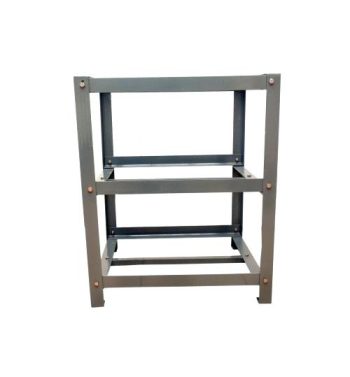 Battery rack for two batteries